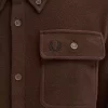 Fred Perry fleece herrskjorta Fred Perry fleece herrskjorta