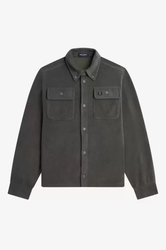Fred Perry fleece herrskjorta Fred Perry fleece herrskjorta