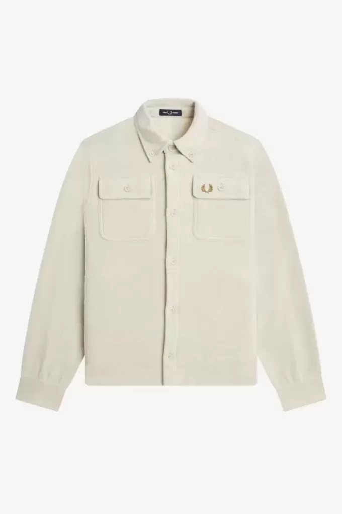 Fred Perry fleece herrskjorta Fred Perry fleece herrskjorta