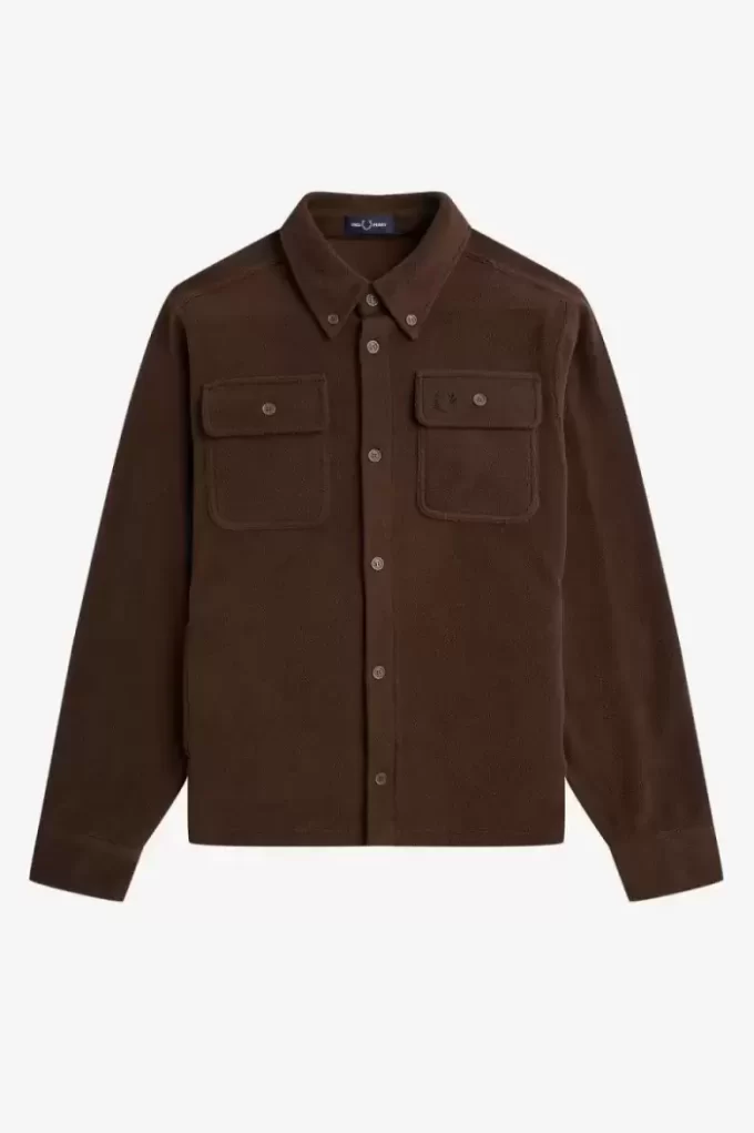 Fred Perry fleece herrskjorta Fred Perry fleece herrskjorta