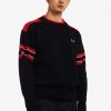 Fred Perry K2802 Stickade tröjor Fred Perry K2802 Stickade tröjor