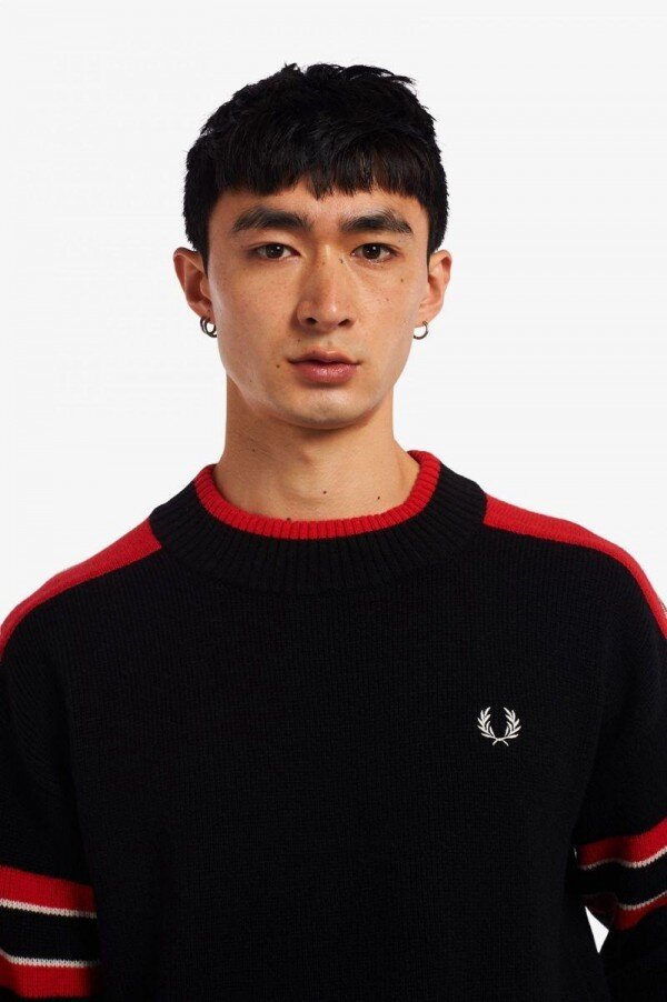 Fred Perry K2802 Stickade tröjor Fred Perry K2802 Stickade tröjor
