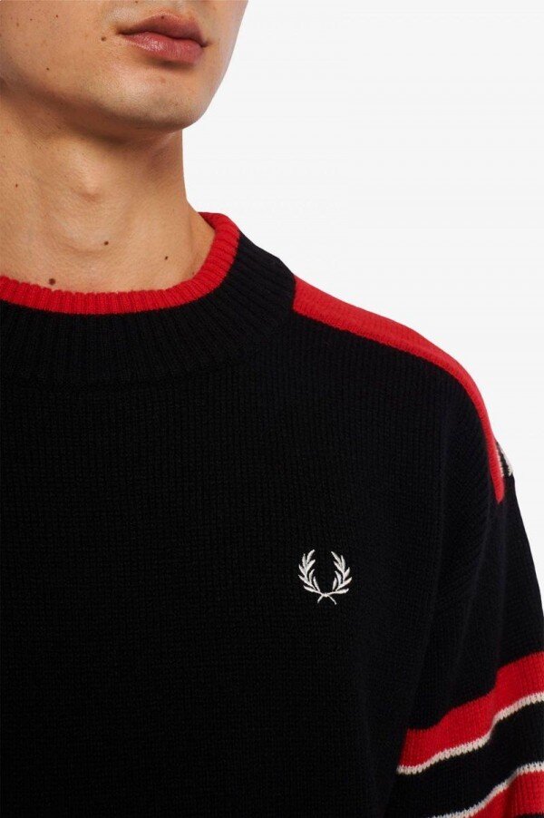 Fred Perry K2802 Stickade tröjor Fred Perry K2802 Stickade tröjor