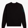 Fred Perry K2803 Stickade tröjor Fred Perry K2803 Stickade tröjor