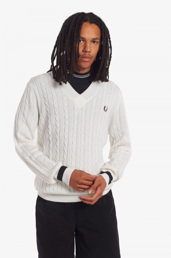 Fred Perry K3801 Stickade tröjor Fred Perry K3801 Stickade tröjor