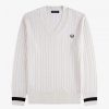 Fred Perry K3801 Stickade tröjor Fred Perry K3801 Stickade tröjor