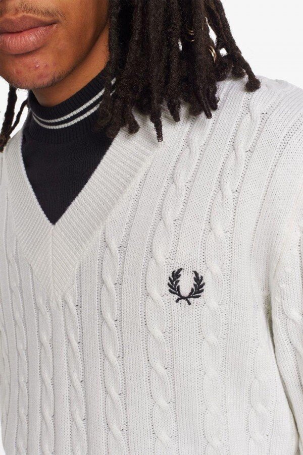 Fred Perry K3801 Stickade tröjor Fred Perry K3801 Stickade tröjor