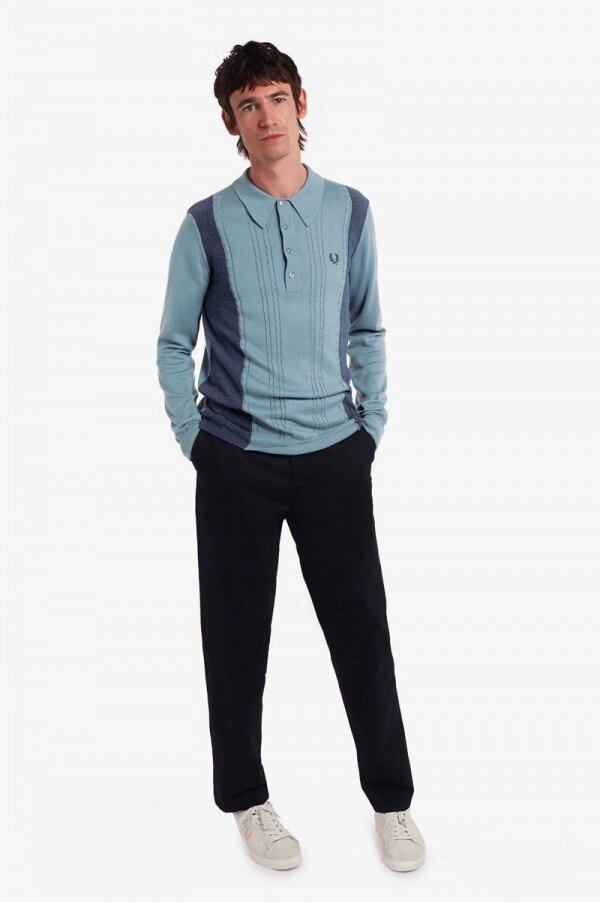 Fred Perry K3813 Stickade tröjor Fred Perry K3813 Stickade tröjor