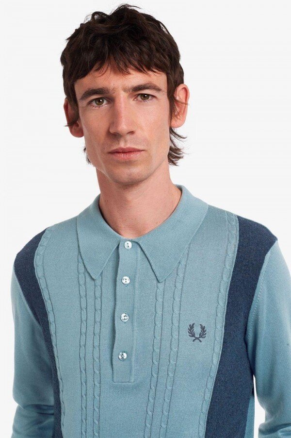 Fred Perry K3813 Stickade tröjor Fred Perry K3813 Stickade tröjor