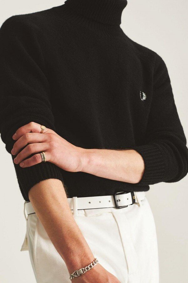 Fred Perry K3832 Stickade tröjor Fred Perry K3832 Stickade tröjor
