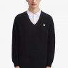 Fred Perry K7315 Stickade tröjor Fred Perry K7315 Stickade tröjor