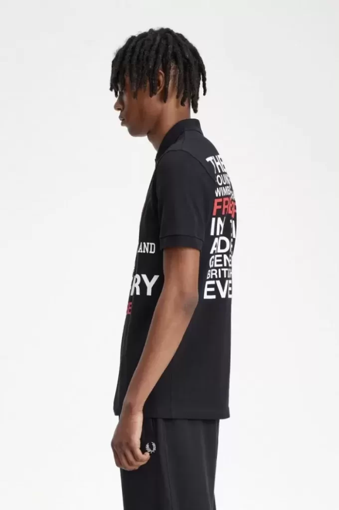 Fred Perry-logotyp herrskjorta Fred Perry-logotyp herrskjorta
