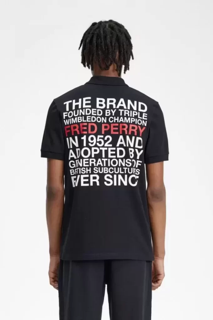 Fred Perry-logotyp herrskjorta Fred Perry-logotyp herrskjorta