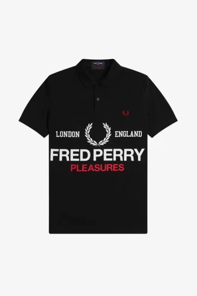 Fred Perry-logotyp herrskjorta Fred Perry-logotyp herrskjorta