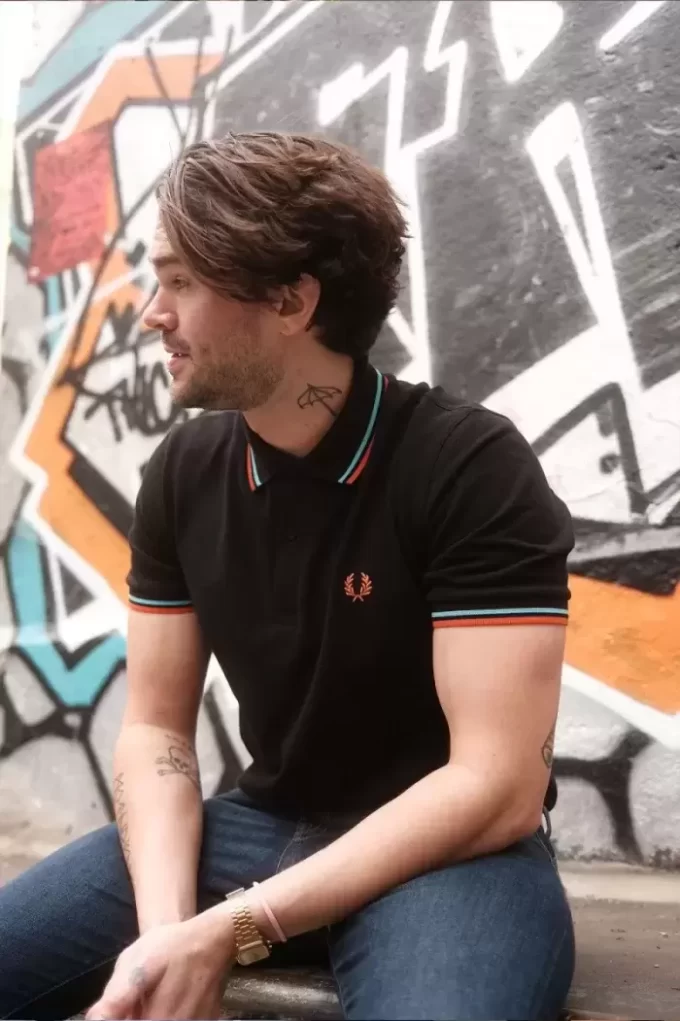 Fred Perry M12 Herrskjorta Fred Perry M12 Herrskjorta
