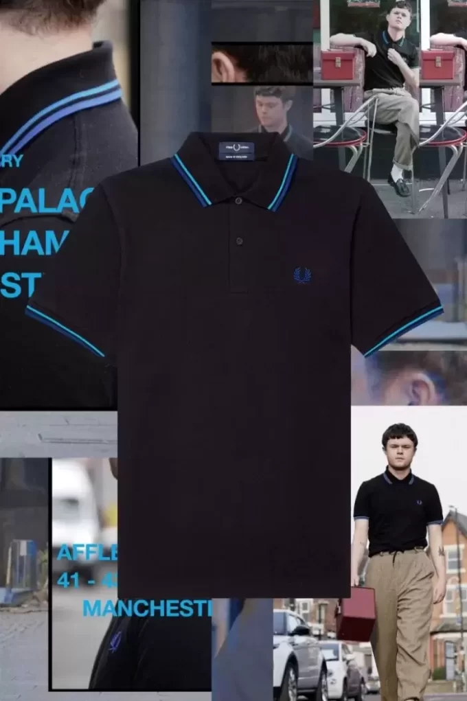 Fred Perry M12 Herrskjorta Fred Perry M12 Herrskjorta