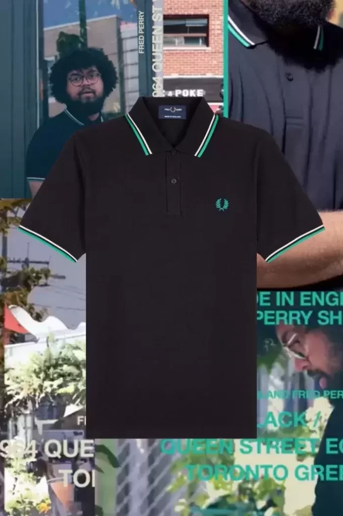 Fred Perry M12 Herrskjorta Fred Perry M12 Herrskjorta