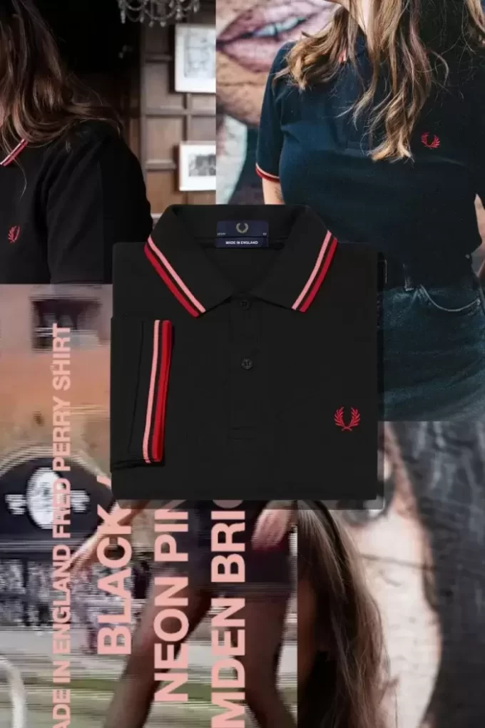 Fred Perry M12 Herrskjorta Fred Perry M12 Herrskjorta