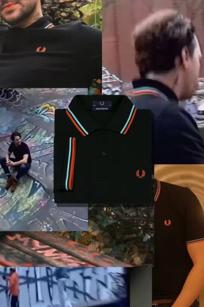 Fred Perry M12 Herrskjorta Fred Perry M12 Herrskjorta