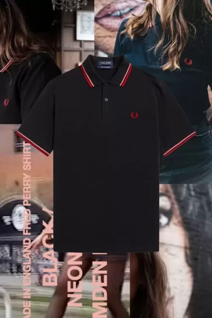 Fred Perry M12 Herrskjorta Fred Perry M12 Herrskjorta