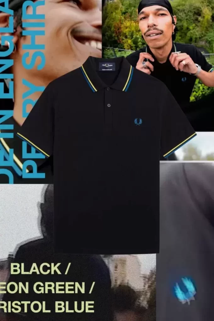 Fred Perry M12 Herrskjorta Fred Perry M12 Herrskjorta