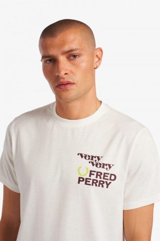 Fred Perry Mönstrade T-shirts