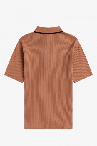 Fred Perry Ribbade Pikétröjor