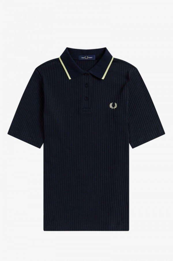 Fred Perry Ribbade Pikétröjor Fred Perry Ribbade Pikétröjor