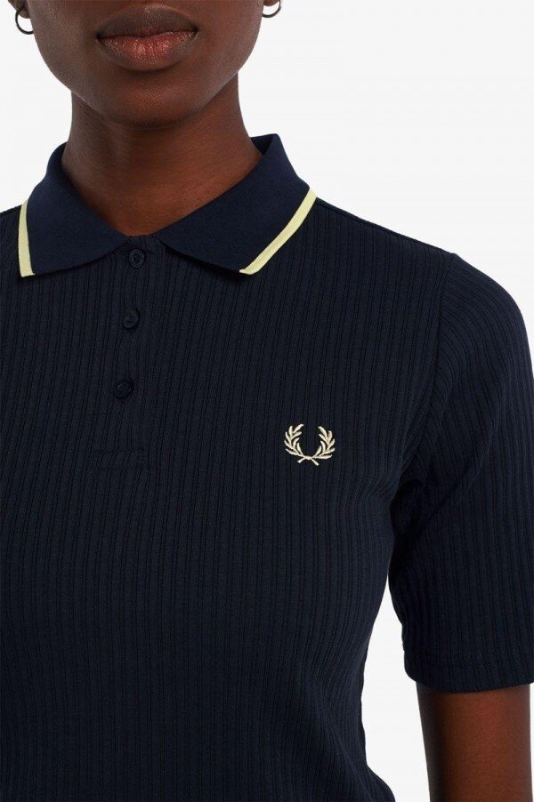 Fred Perry Ribbade Pikétröjor Fred Perry Ribbade Pikétröjor