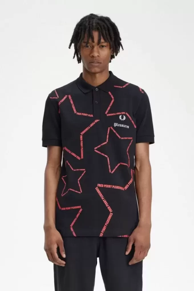 Fred Perry Star Herrskjorta Fred Perry Star Herrskjorta
