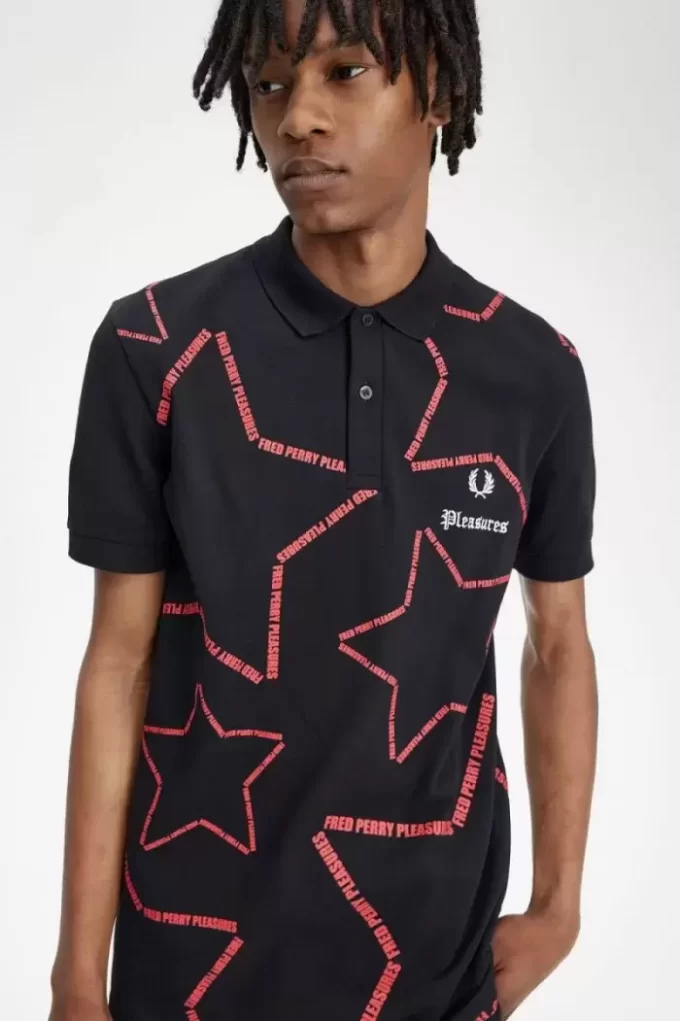 Fred Perry Star Herrskjorta Fred Perry Star Herrskjorta