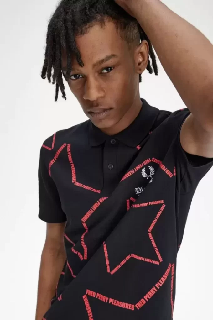 Fred Perry Star Herrskjorta Fred Perry Star Herrskjorta