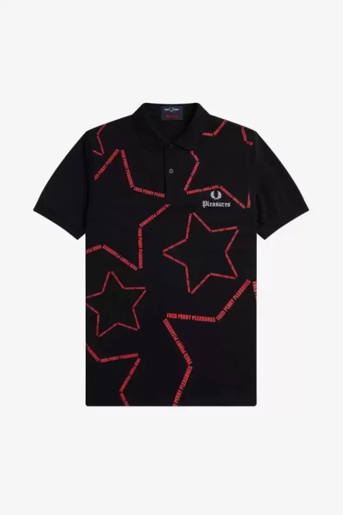 Fred Perry Star Herrskjorta Fred Perry Star Herrskjorta