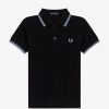 Fred Perry T-shirts med dubbeltipp Fred Perry T-shirts med dubbeltipp