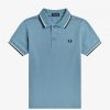 Fred Perry T-shirts med dubbeltipp