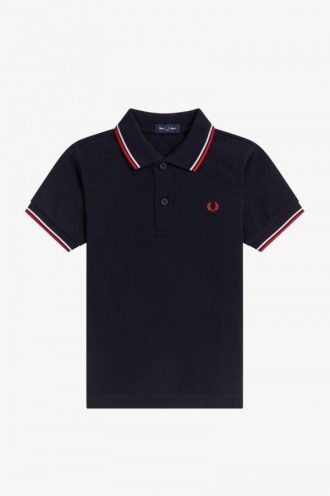 Fred Perry T-shirts med dubbeltipp