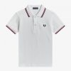 Fred Perry T-shirts med dubbeltipp Fred Perry T-shirts med dubbeltipp