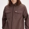 Fred Perry Zip Herrskjorta Fred Perry Zip Herrskjorta