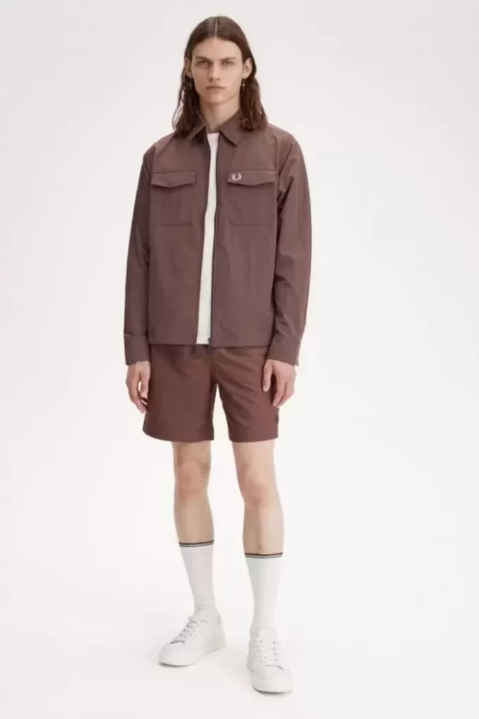 Fred Perry Zip Herrskjorta Fred Perry Zip Herrskjorta