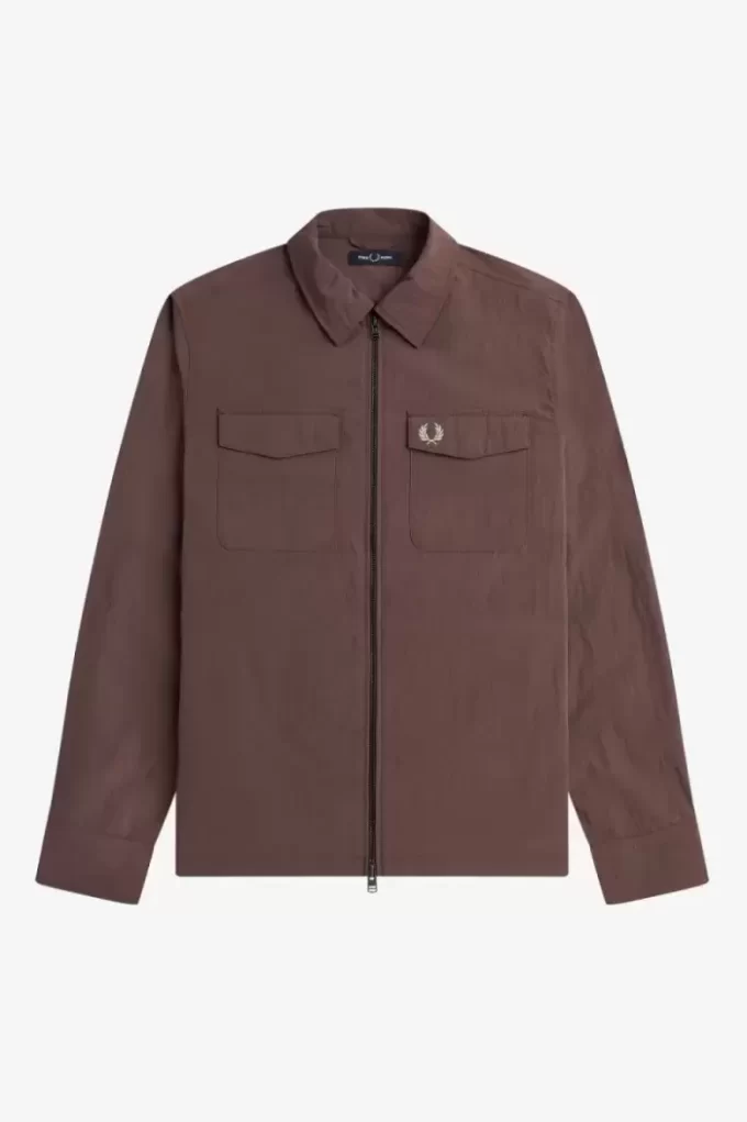 Fred Perry Zip Herrskjorta Fred Perry Zip Herrskjorta