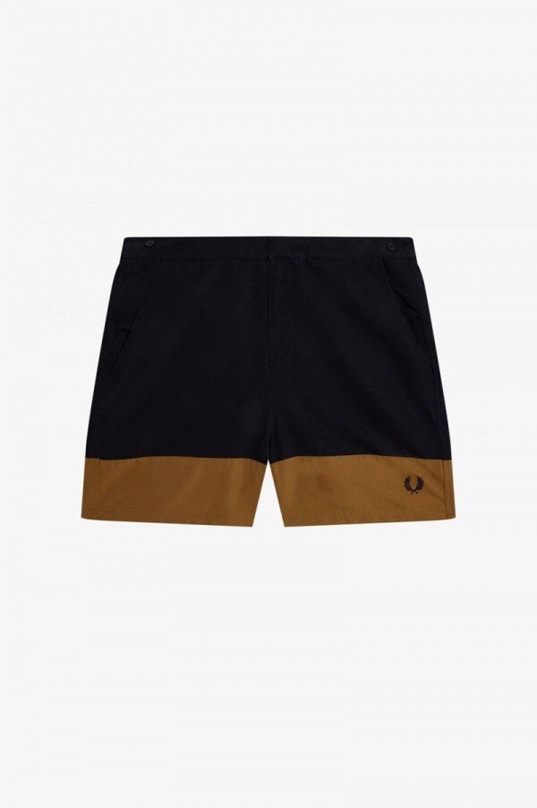 Färgblockerade badshorts Färgblockerade badshorts