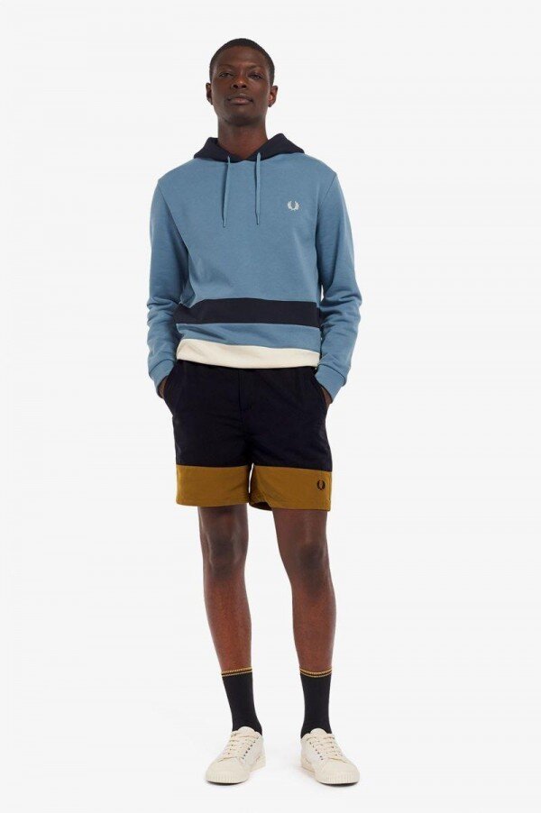Färgblockerade badshorts Färgblockerade badshorts
