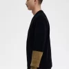 Färgblocksmönster i chenille för män Färgblocksmönster i chenille för män