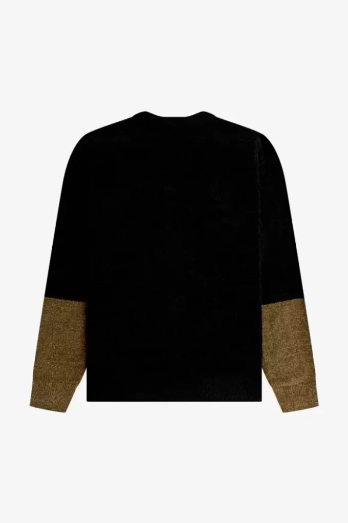 Färgblocksmönster i chenille för män Färgblocksmönster i chenille för män