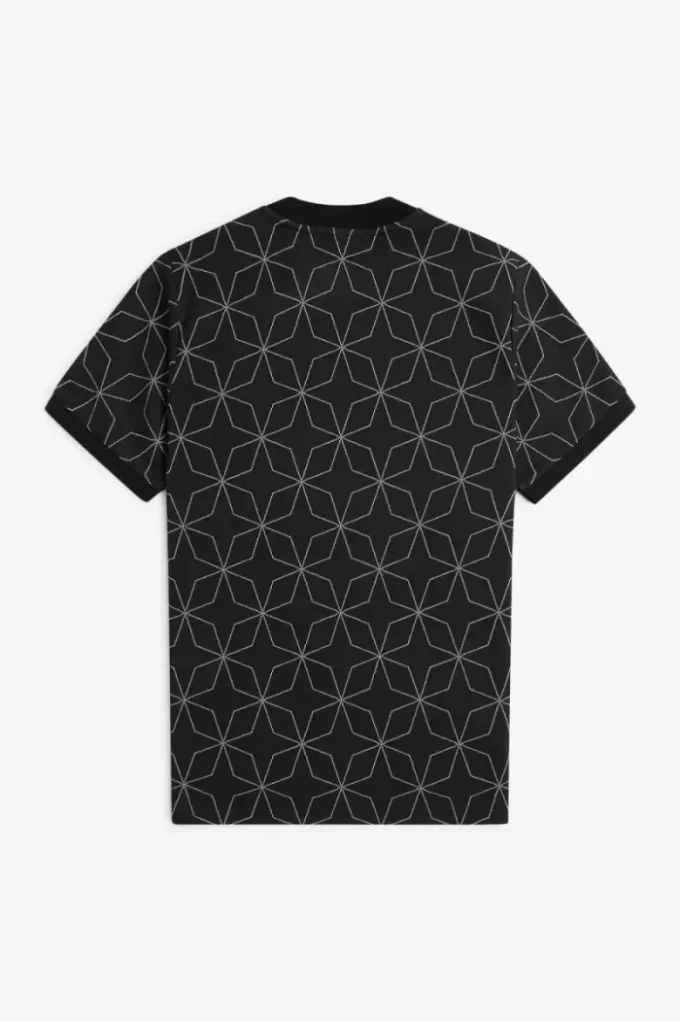 Geometrisk herr-T-shirt Geometrisk herr-T-shirt