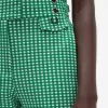 Gingham-byxor för kvinnor Gingham-byxor för kvinnor
