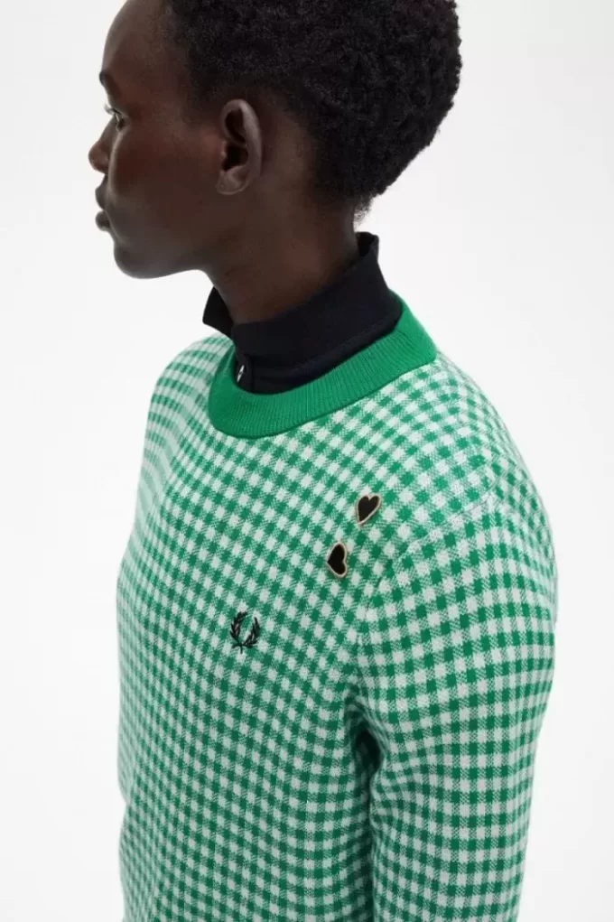 Gingham damtröja Gingham damtröja