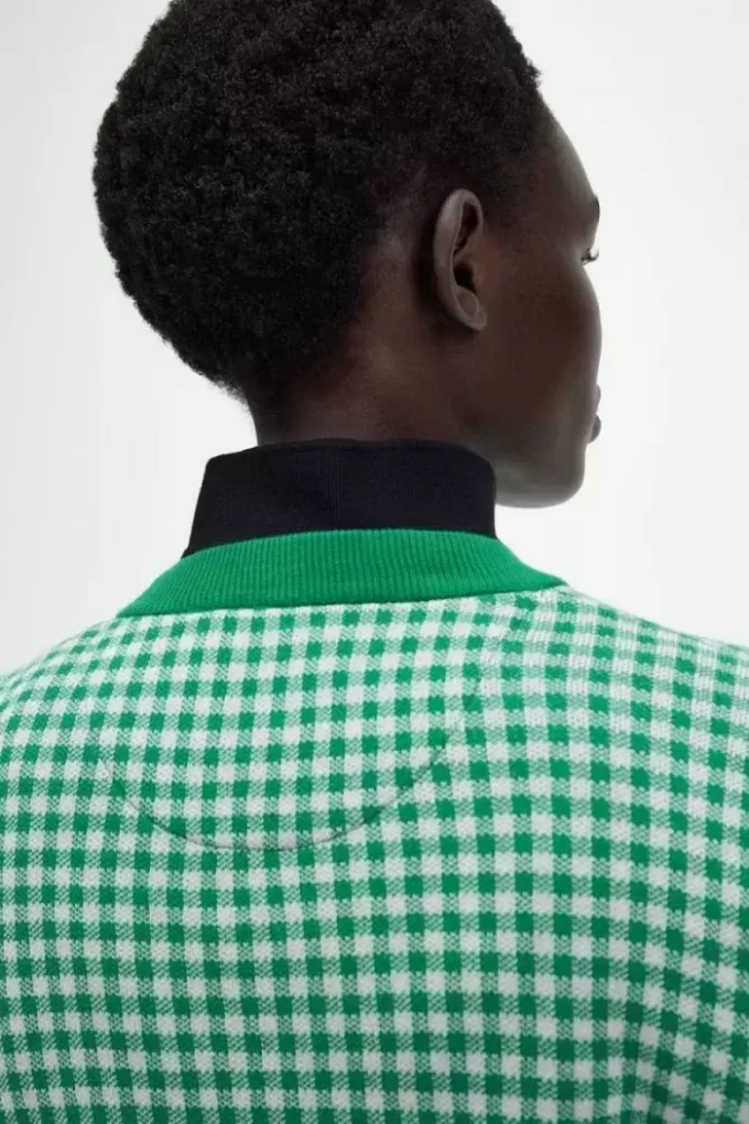 Gingham damtröja Gingham damtröja