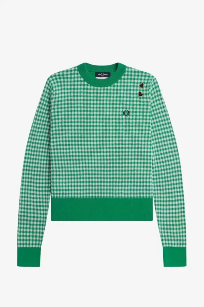 Gingham damtröja Gingham damtröja