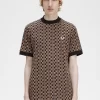 Glitch Checkerboard herr-t-shirt Glitch Checkerboard herr-t-shirt